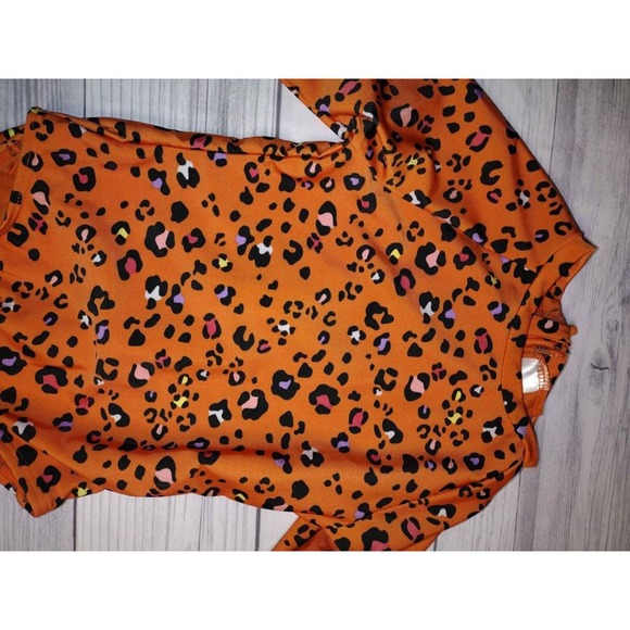 Girls‎ Cat And Jack Orange Swimsuit Size 4/5 - Picture 2 of 5